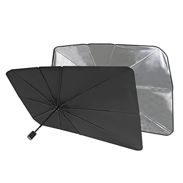 Ontel Brella Shield Car Windshield Sun Shade for Vehicles