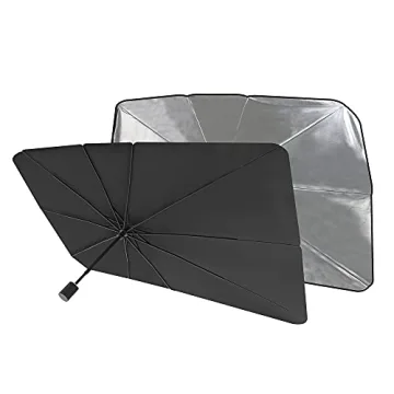 Ontel Brella Shield Car Windshield Sun Shade for Vehicles