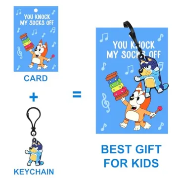 Anstey Kids Valentines Cards with Keychains Pack