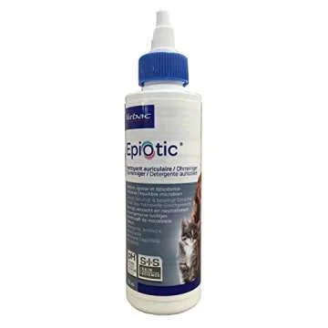 Virbac Epi-Otic Nettoyant Auriculaire 125ml - Pet Ear Care - Dermatological, Non-Irritating Formula ...