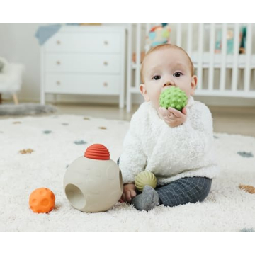 Miniland ECO Sensory Ball Set for Baby Teething and Play