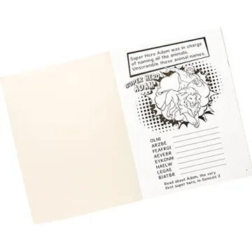 Super Heroes Activity Book Bible Fun for Kids