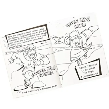 Super Heroes Activity Book Bible Fun for Kids