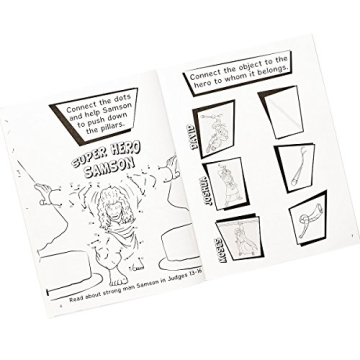 Super Heroes Activity Book Bible Fun for Kids
