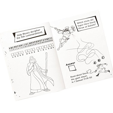 Super Heroes Activity Book Bible Fun for Kids