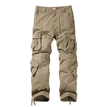 Match Men's Wild Cargo Pants in British Khaki - Comfort & Style