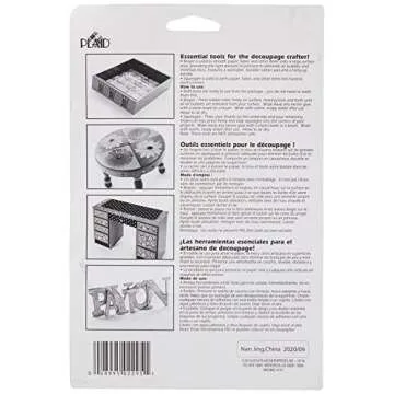 Mod Podge 08658000986 Professional Decoupage Tool Set, 2295, Multicolor