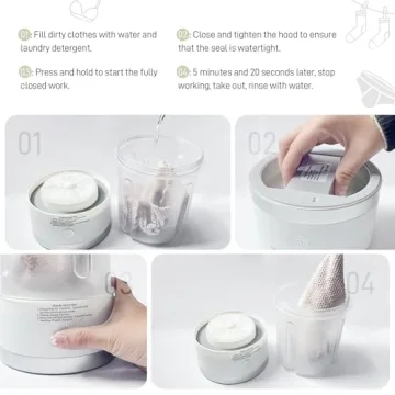 Underwear Washing Machine Mini Portable Deep Clean Compact