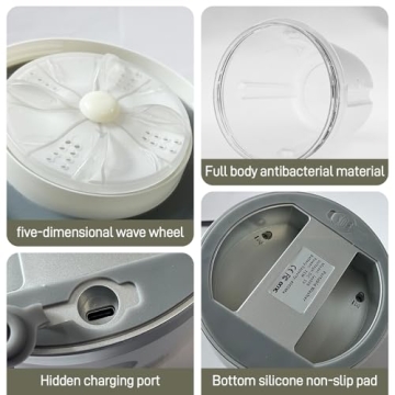 Underwear Washing Machine Mini Portable Deep Clean Compact