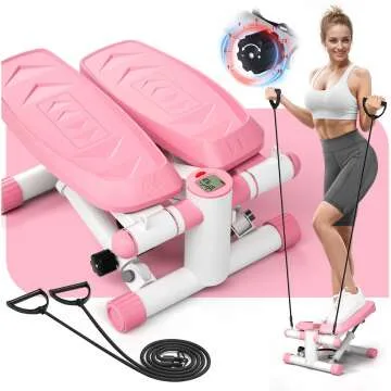 Adjustable Stair Steppers for Home Fitness Equipment