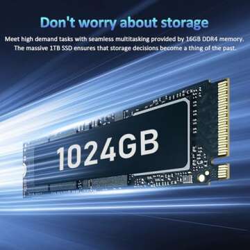High-Performance Auusda 15.6" Laptop with Upgradable RAM
