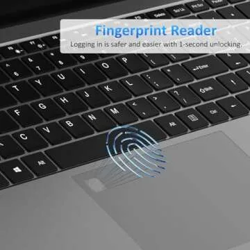 High-Performance Auusda 15.6" Laptop with Upgradable RAM