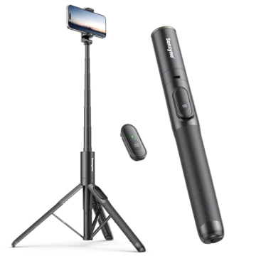 Sensyne 60" All-In-One Phone Tripod & Selfie Stick