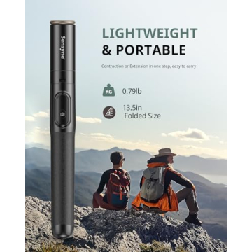 Sensyne 60" All-In-One Phone Tripod & Selfie Stick