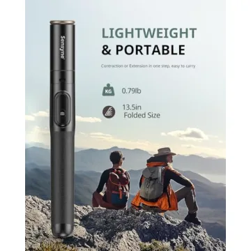 Sensyne 60" All-In-One Phone Tripod & Selfie Stick