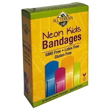 All Terrain Kids Neon Bandages for Sensitive Skin