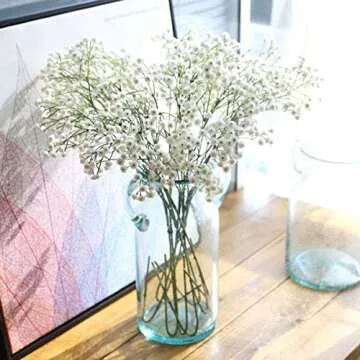 Olivachel Baby's Breath Artificial Flowers for Decor