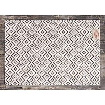 Maison d' Hermine Placemats 100% CottonSet of 4 Dinner Placemat, Decorative Washable Cloth Placemat, Dining, Buffet Parties & Camping, Amazonia - Thanksgiving/Christmas