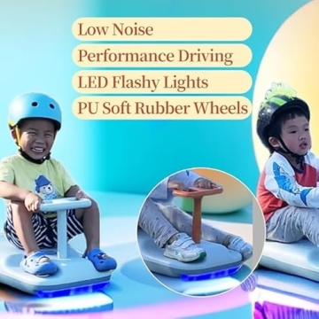 KIDSCLEANCAR Portable Go Kart 12v Ride On Race Car for Kids