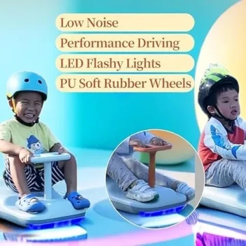 KIDSCLEANCAR Portable Go Kart 12v Ride On Race Car for Kids