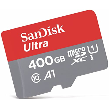 SanDisk 400GB Ultra MicroSDXC UHS-I Memory Card - 100MB/s Speed, Full HD, A1
