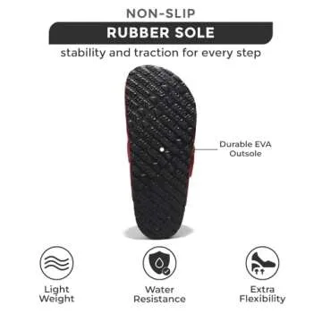 Project Cloud Genuine Leather Clogs for Women Shoes - Memory Foam Insole Womens Clogs - Non-Slip Women's Clogs and Mules - Cork Footbed Arch Support Fall Shoes for Women 2025 (Manchester, Berry, 8.5)