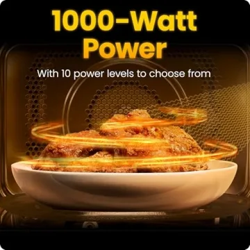 Chefman 1.1 Cu. Ft. Microwave 1000W - Compact & Versatile