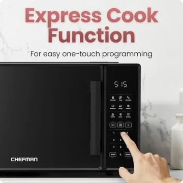 Chefman 1.1 Cu. Ft. Microwave 1000W - Compact & Versatile
