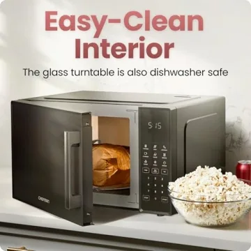 Chefman 1.1 Cu. Ft. Microwave 1000W - Compact & Versatile