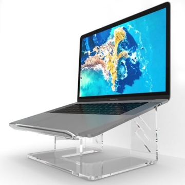 Elevate Your Workspace with Vray Designs Acrylic Laptop Stand