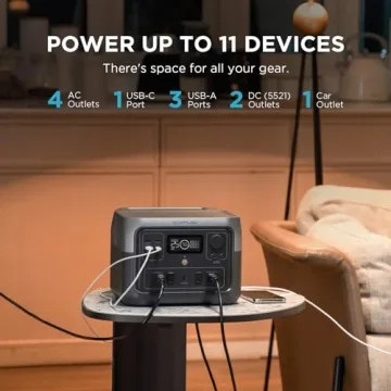 EF ECOFLOW RIVER 2 Max Portable Power Station 500Wh Fast Charging