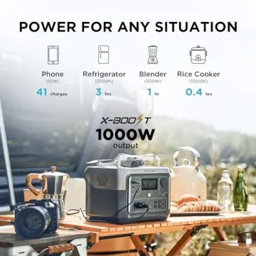 EF ECOFLOW RIVER 2 Max Portable Power Station 500Wh Fast Charging