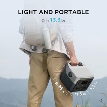 EF ECOFLOW RIVER 2 Max Portable Power Station 500Wh Fast Charging