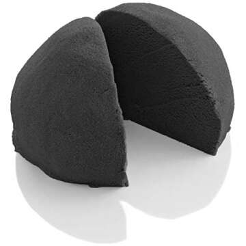 CoolSand Black 2 Pound Refill Pack - Moldable Indoor Play Sand in Resealable Bag