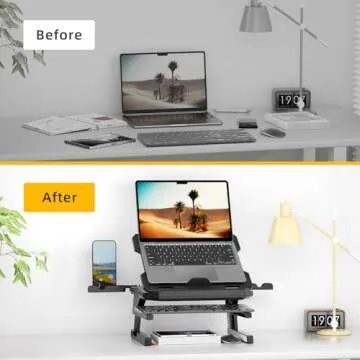 OImaster Laptop Stand: Adjustable & Ergonomic Design