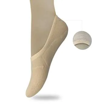Eedor Women's 3 to 8 Pack Thin No Show Socks Non Slip Flat Boat Line