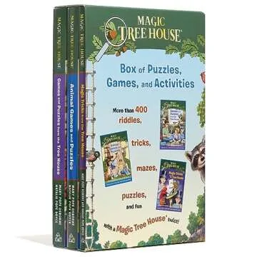 Magic Tree House Box of Puzzles, Games, Activities - Learn and Play