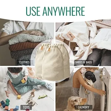 Eco-Friendly LEAFICO Reusable Storage Bags - Extra Large 3 Pack