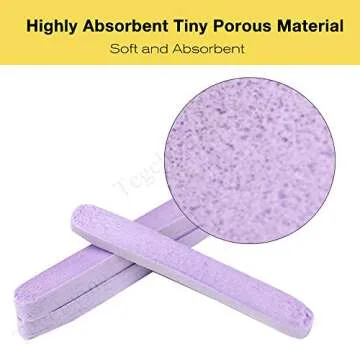 Facial Sponge Compressed,120 Count PVA Professional Makeup Removal Round Face Wash Sponges Spa Pads Exfoliating Cleansing for Women,Purple