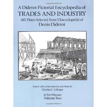 A Diderot Pictorial Encyclopedia of Trades and Industry: Manufacturing and the Technical Arts in Pla...