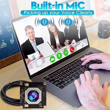 ELP USB Camera Module 4K Autofocus Microphone HD