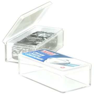 Cream Cheese Container For Fridge - Stay Fresh Clear Plastic for Cream Cheese, Dishwasher Safe, BPA ...