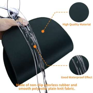 Mixer Mover Sliding Mats for Kitchen aid Stand Mixer Slider Mat Pad Kitchen Appliance Slide Mats Pads Compatible with Kitchen aid 4.5-5 Qt Tilt-Head Stand Mixer Artisan Classic