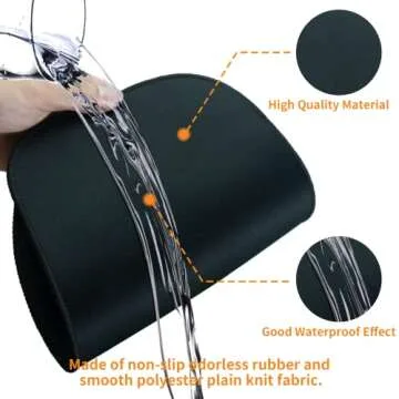 Mixer Mover Sliding Mats for Kitchen aid Stand Mixer Slider Mat Pad Kitchen Appliance Slide Mats Pads Compatible with Kitchen aid 4.5-5 Qt Tilt-Head Stand Mixer Artisan Classic