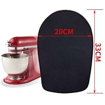 Mixer Mover Sliding Mats for Kitchen aid Stand Mixer Slider Mat Pad Kitchen Appliance Slide Mats Pads Compatible with Kitchen aid 4.5-5 Qt Tilt-Head Stand Mixer Artisan Classic