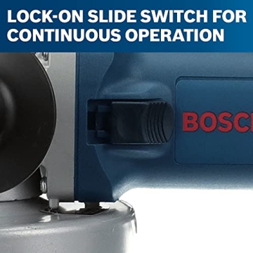 BOSCH 1375A 4-1/2 Inch Angle Grinder with 6 AMP Power