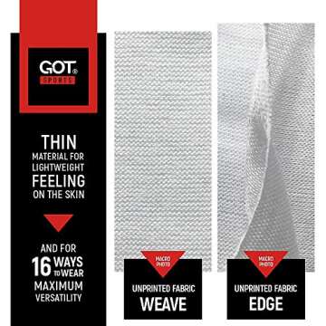 GOT Sports Tube Bandana - Multifunctional Neck Gaiter