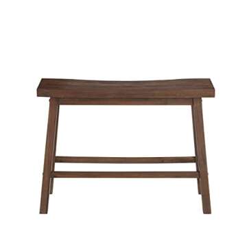 Boraam Sonoma Eco-Friendly Bench in Chestnut Finish