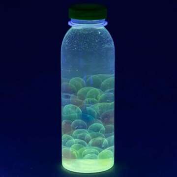 Really Good Stuff Calming Jar Kit Activity - Set of 6, Includes Accessories - Great Sensory, Mindfulness, Calm Down Activities for Kids, Adults & Seniors