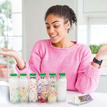 Really Good Stuff Calming Jar Kit Activity - Set of 6, Includes Accessories - Great Sensory, Mindfulness, Calm Down Activities for Kids, Adults & Seniors
